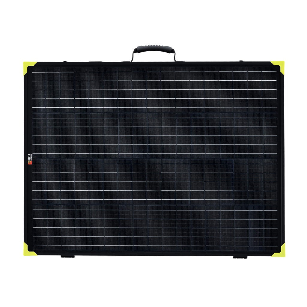 RICH SOLAR MEGA 200 Portable Briefcase Solar Panel | 200 Watt Portable Solar Panel | High Efficiency