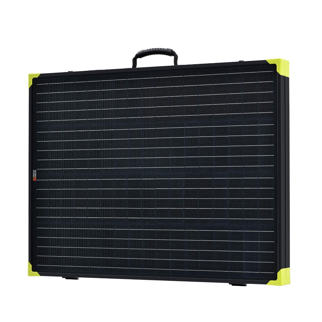 RICH SOLAR MEGA 200 Portable Briefcase Solar Panel | 200 Watt Portable Solar Panel | High Efficiency