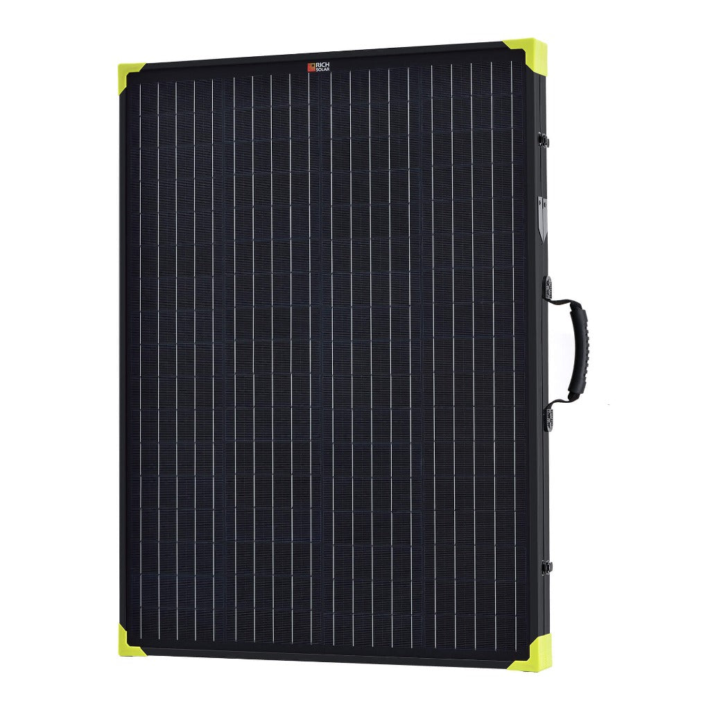 RICH SOLAR MEGA 200 Portable Briefcase Solar Panel | 200 Watt Portable Solar Panel | High Efficiency