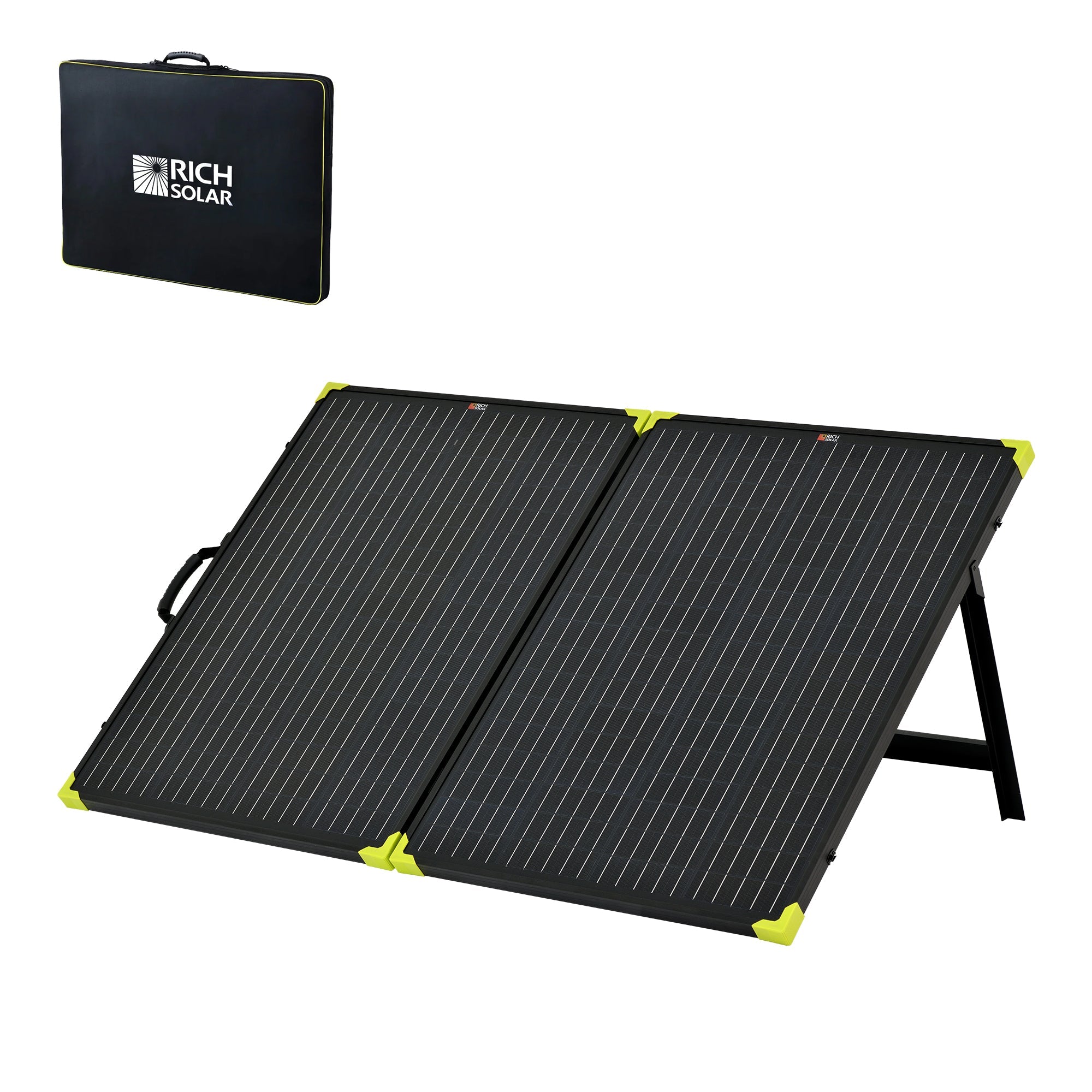 RICH SOLAR MEGA 200 Portable Briefcase Solar Panel | 200 Watt Portable Solar Panel | High Efficiency