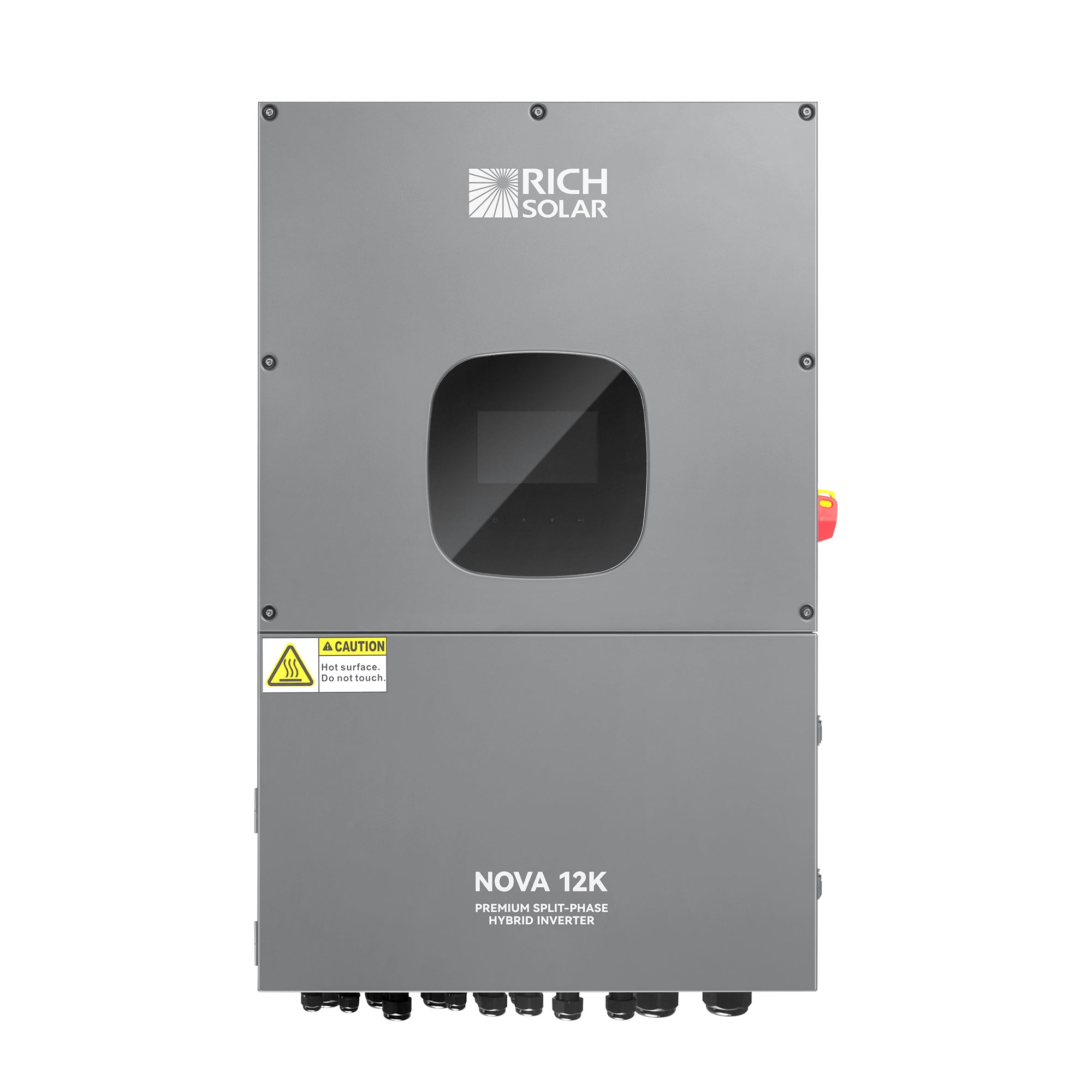 RICH SOLAR NOVA 12K | 12000 Watt 48V Split Phase Hybrid Inverter | 12000W PV Input, 10000W Continuous Output 120/240V | UL Certified