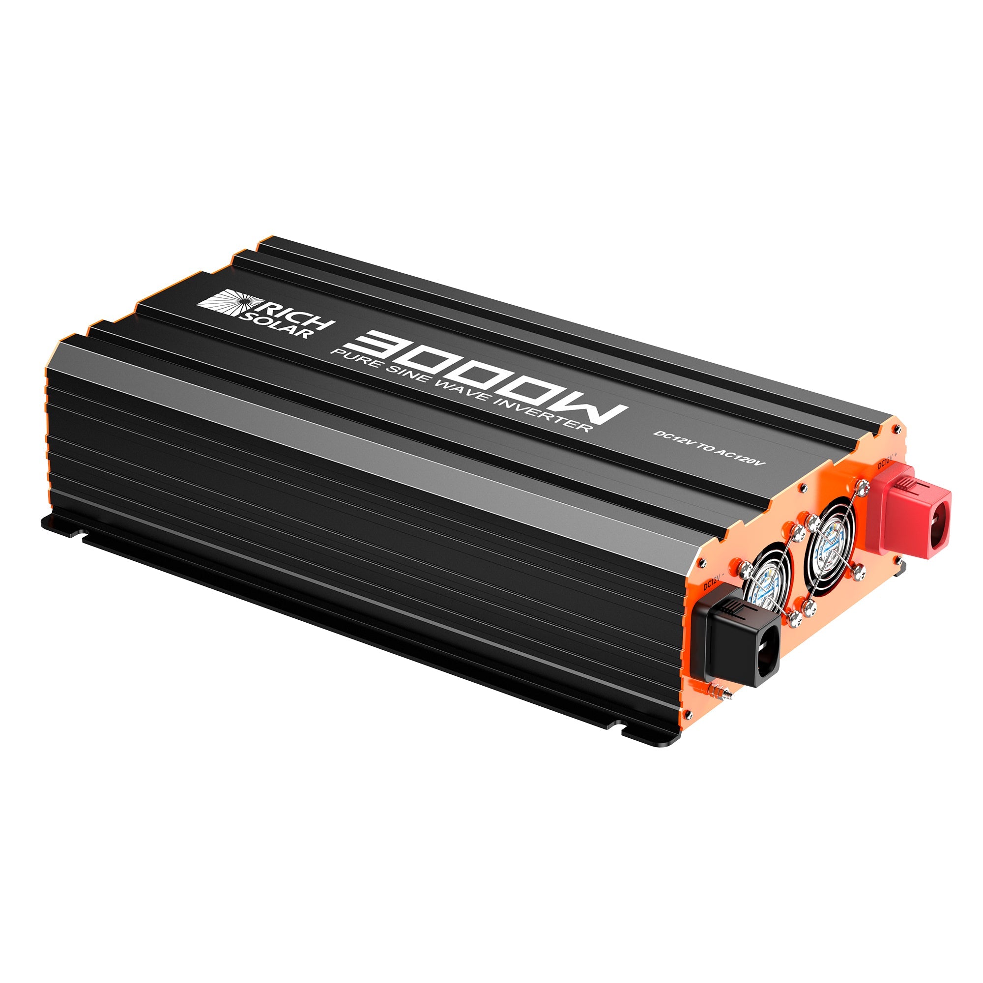 RICH SOLAR NOVA PURE 3K | 3000 Watt (3kW) 12 Volt Industrial Pure Sine Wave Inverter