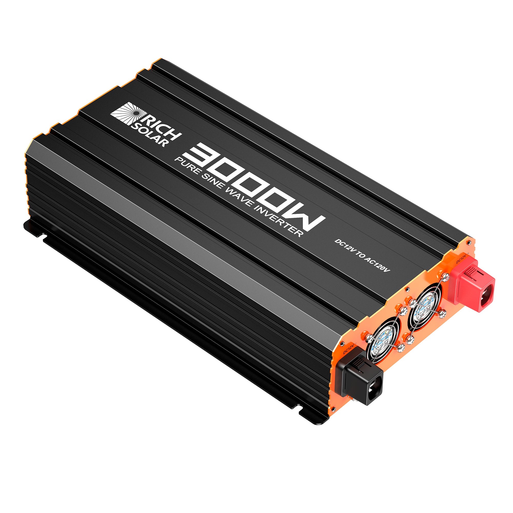 RICH SOLAR NOVA PURE 3K | 3000 Watt (3kW) 12 Volt Industrial Pure Sine Wave Inverter