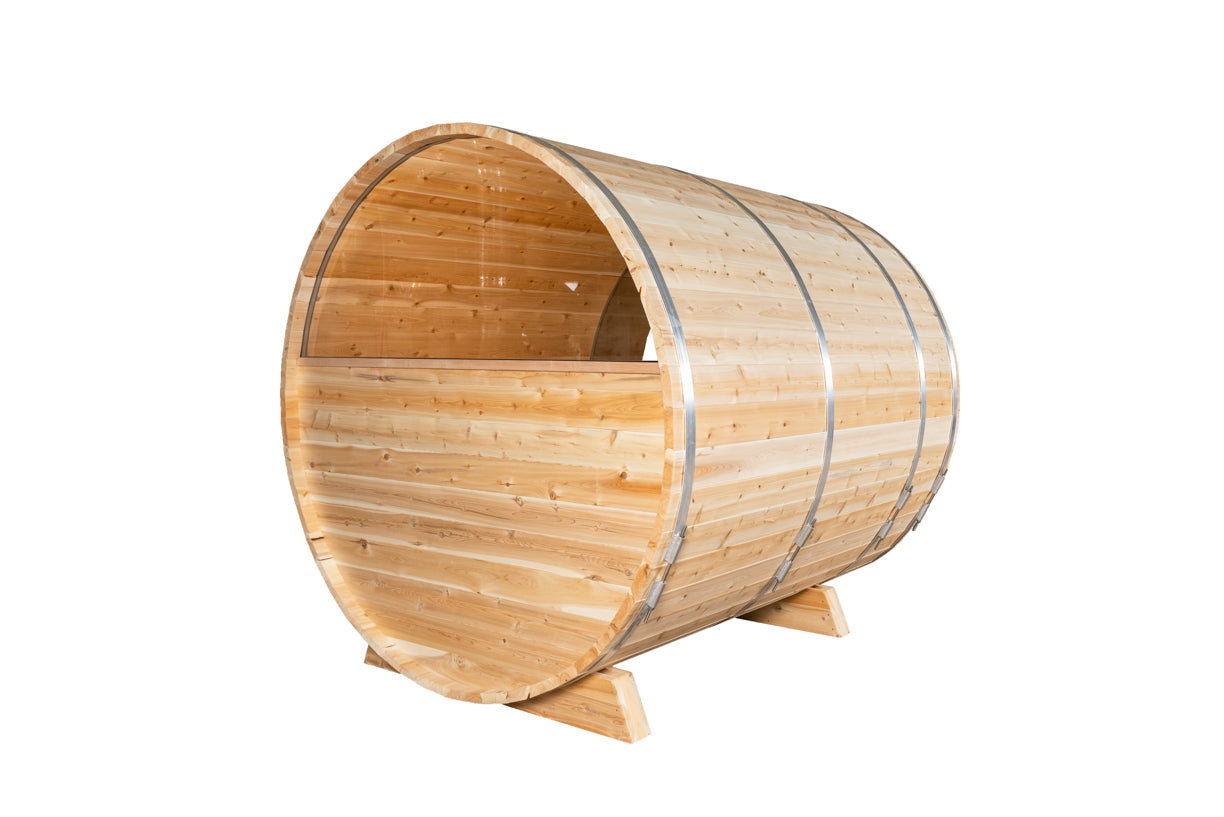 Dundalk Leisurecraft Canadian Timber Serenity MP Barrel Sauna | 4 Persons